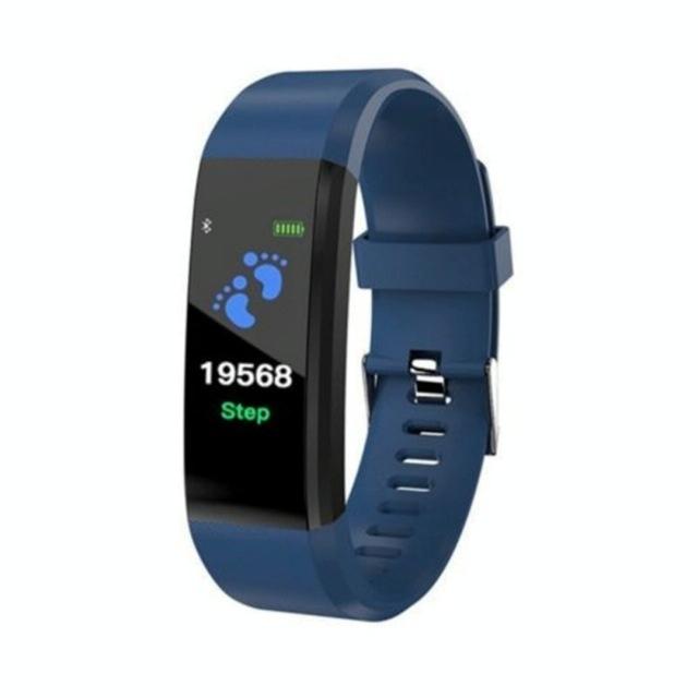 Smart Oled Fitness Tracker With Pedometer - Black 12