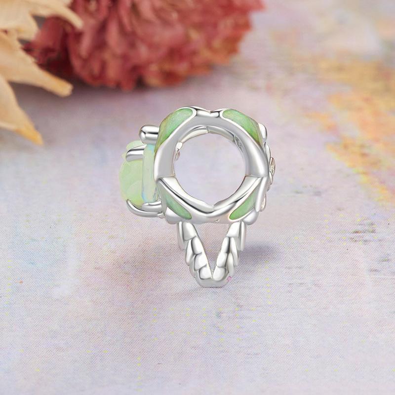 925 Sterling Silver Dragonfly Animal Bead 4