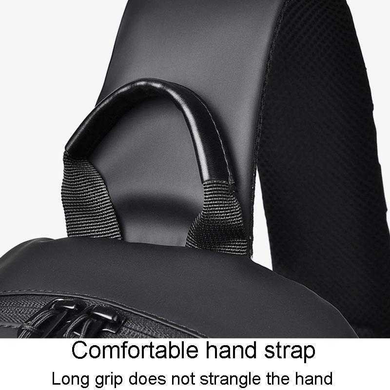 2023 Large Capacity Waterproof Crossbody Chest Bag For Cycling & Sports - Black 9