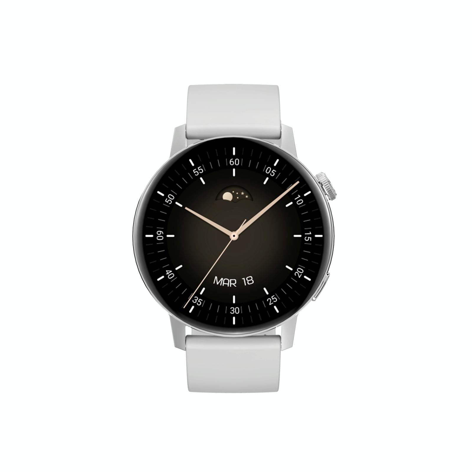 Mini Silicone Smart Watch With Colour Screen - Dt3 - Black 11