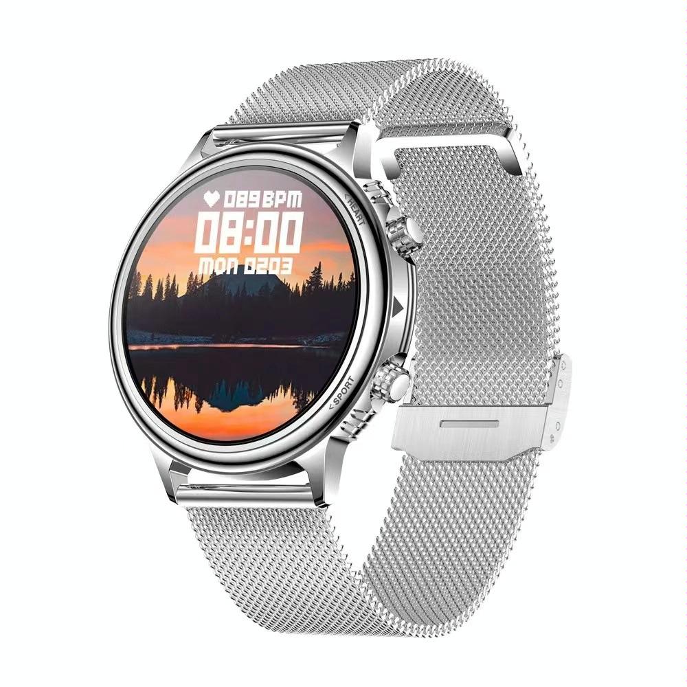 Smart Steel Watch With Colour Screen - Black 11
