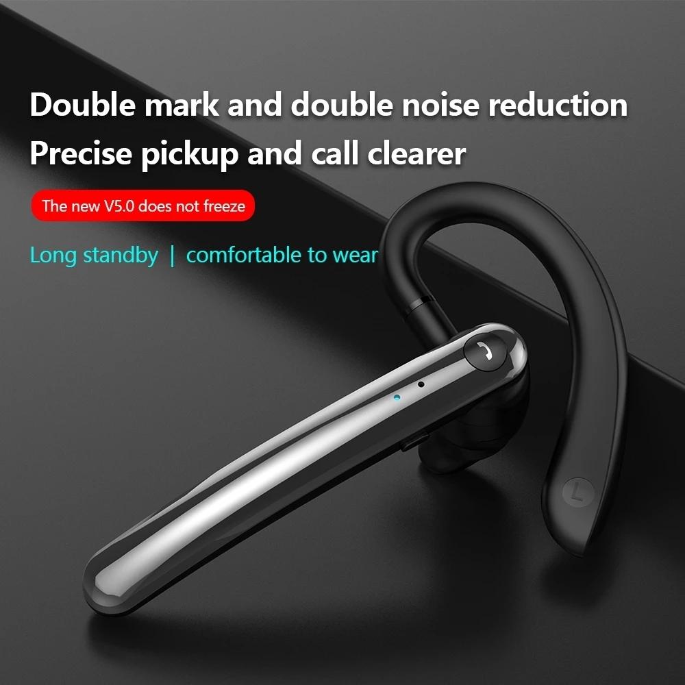 180 Degree Rotating Bluetooth 5.0 Wireless Earphones with Noise Cancellation and Mic 4