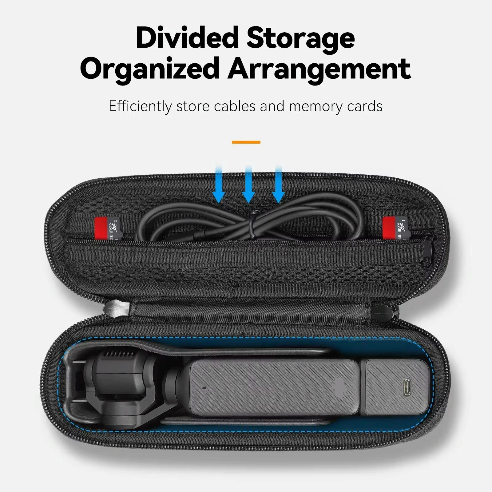 Portable Carrying Bag For Dji Osmo Pocket 3 Camera Black 4
