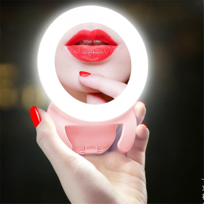 Portable Handheld Live Light for Mobile Self-timer - Pink 3