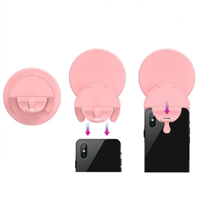 Portable Handheld Live Light for Mobile Self-timer - Pink 12