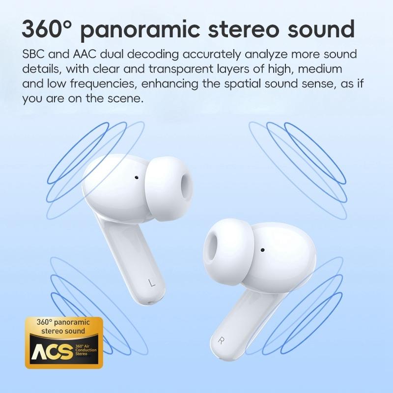 Wireless Active Noise-cancelling Earbuds - White 8