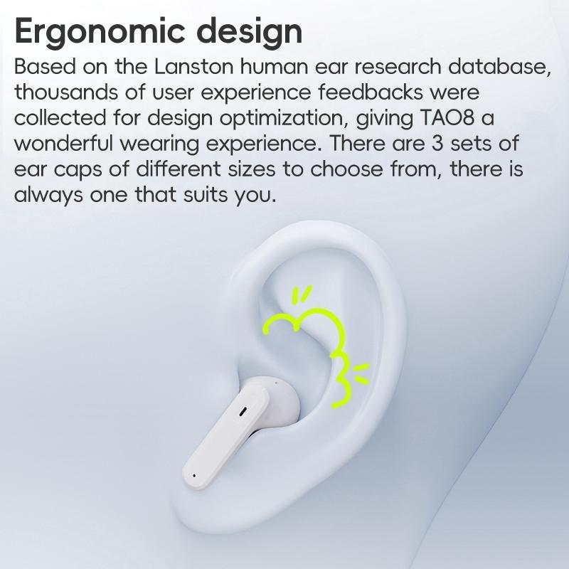 Wireless Active Noise-cancelling Earbuds - White 10