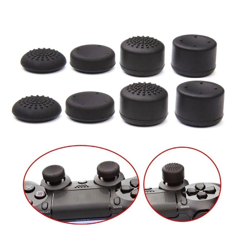 8-piece Silicone Joystick Cap Set for Ps5 / Ps4 - Black 3
