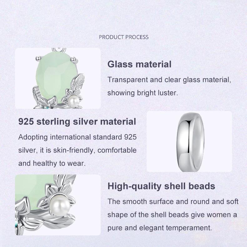 925 Sterling Silver Floral Pearl Pendant In 5