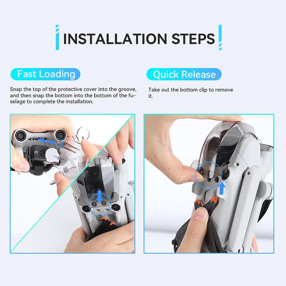 Mini 3 Pro Drone Lens Cap & Paddle Set - Lens Protection Cap 6