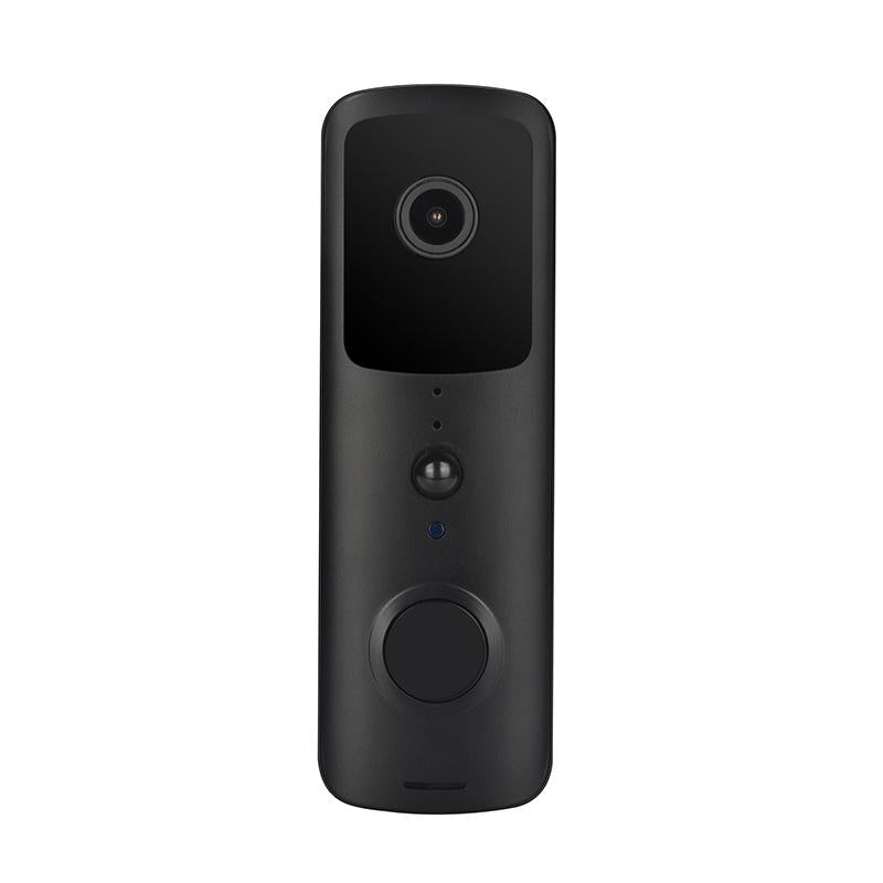 Wireless Smart Doorbell With Two-Way Intercom & Night Vision - Battery Powered - Black 3
