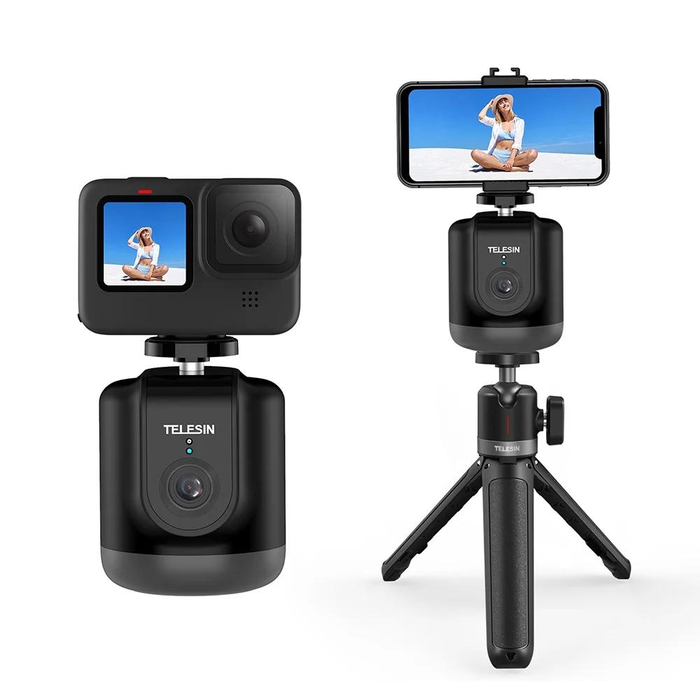 Intelligent 360 Degree Follow Gimbal Camera with Ai Face Recognition - Black 3