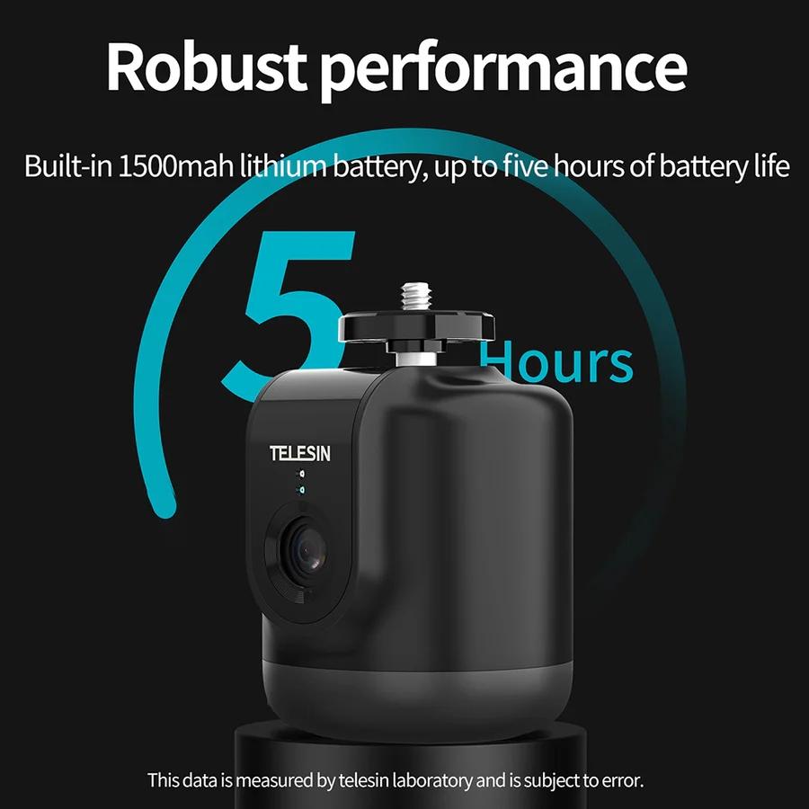 Intelligent 360 Degree Follow Gimbal Camera with Ai Face Recognition - Black 9