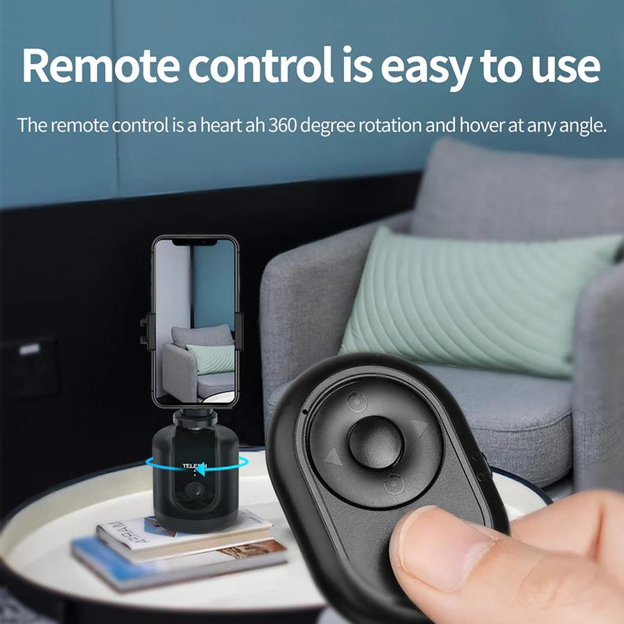 Intelligent 360 Degree Follow Gimbal Camera with Ai Face Recognition - Black 10