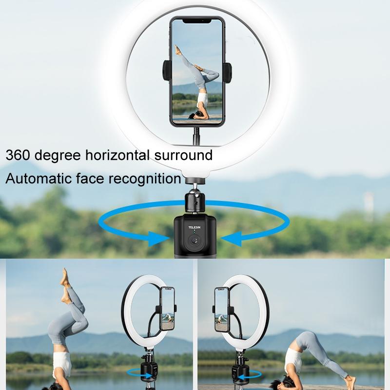Intelligent 360 Degree Follow Gimbal Camera with Ai Face Recognition - Black 13