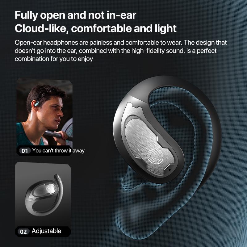 Wireless Bluetooth Earphones for Mechanical Planet - Ear-mounted - Beige 9