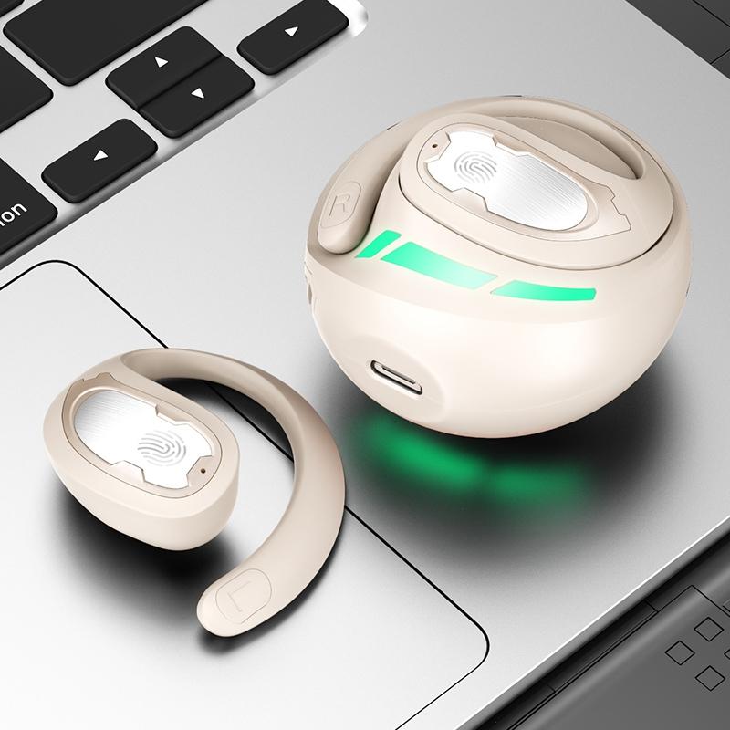 Wireless Bluetooth Earphones for Mechanical Planet - Ear-mounted - Beige 13