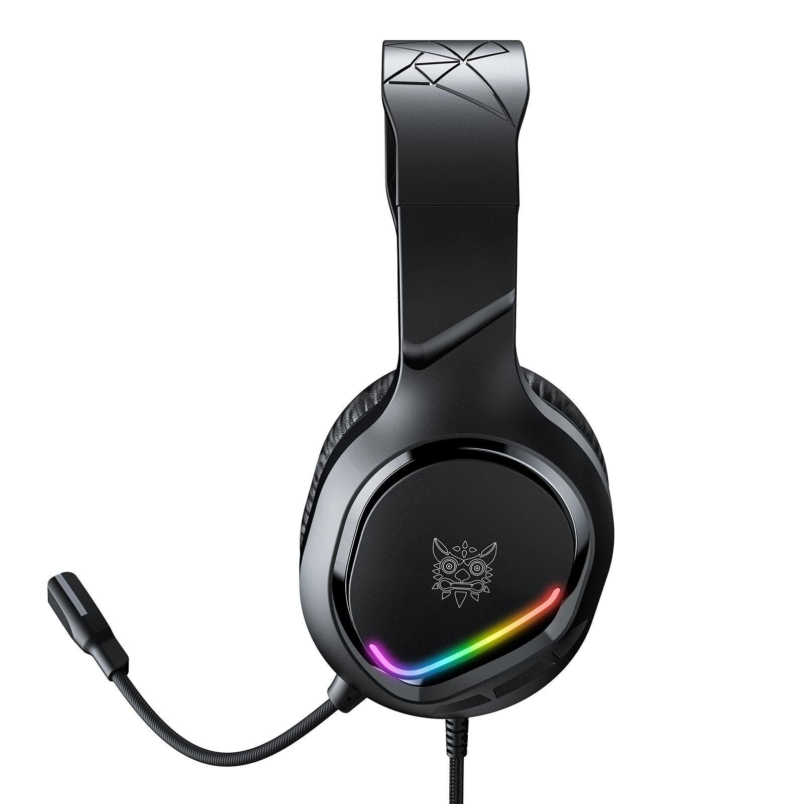 Rgb Gaming Headset With Mic 2.2M Cable Black 4