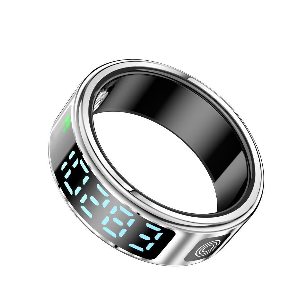 Smart Ring Gesture Control Health Monitoring Sports Modes - Black 3
