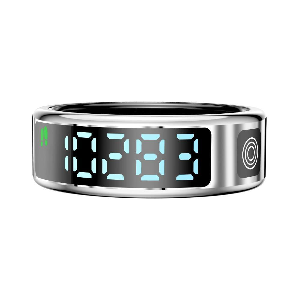 Smart Ring Gesture Control Health Monitoring Sports Modes - Black 4