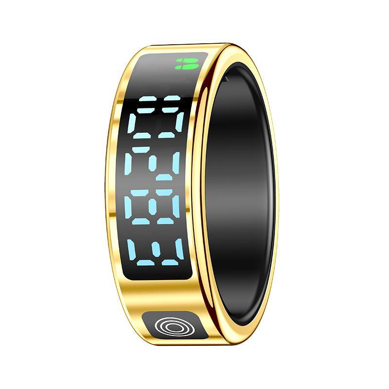 Smart Ring Gesture Control Health Monitoring Sports Modes - Black 13