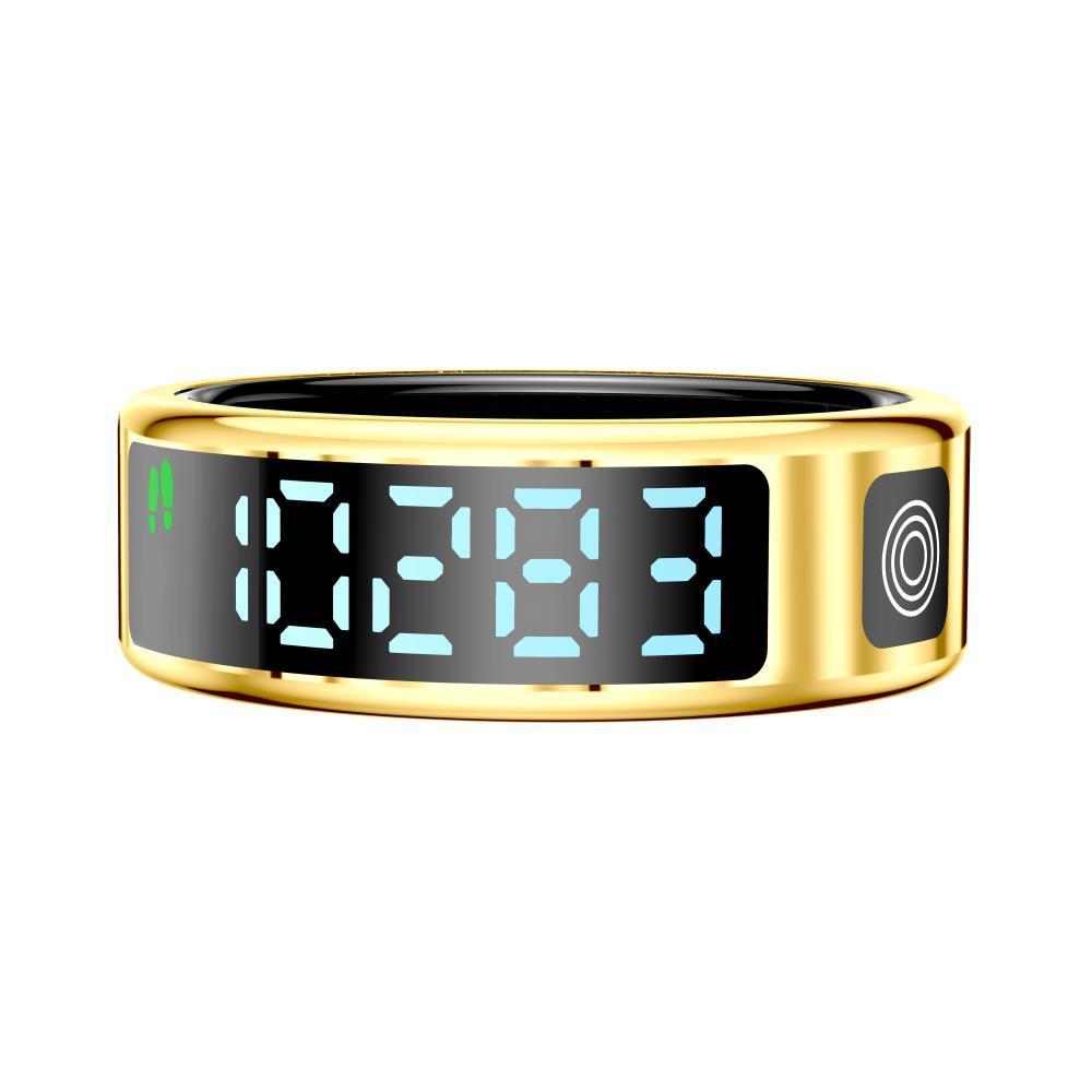 Smart Ring Gesture Control Health Monitoring Sports Modes - Black 15