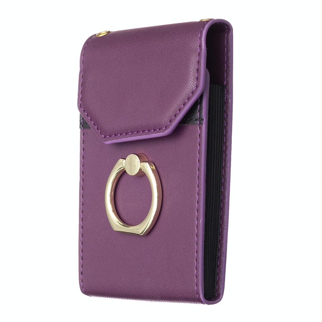 Organ Card Bag Sticker For Mobile Phones - Dark Purple