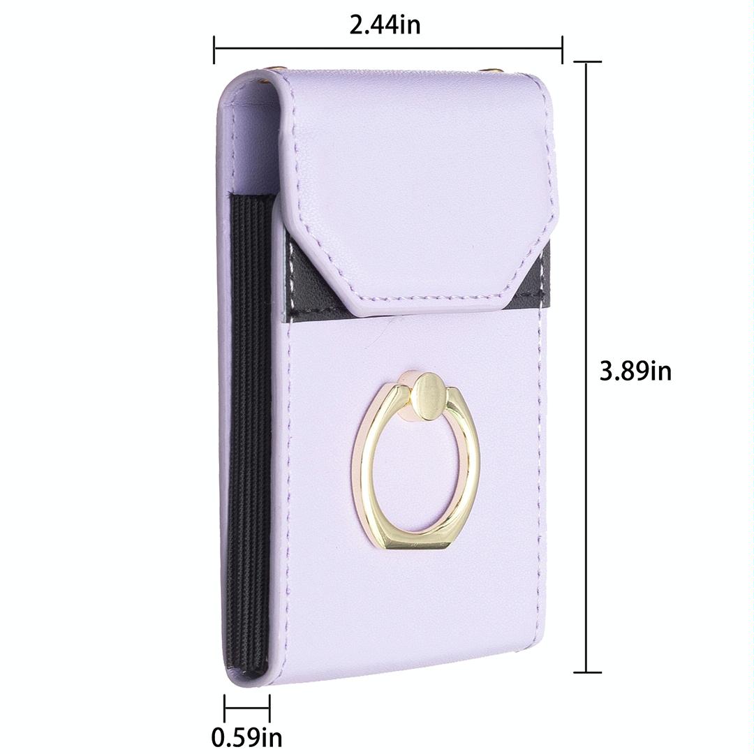 Organ Card Bag Sticker For Mobile Phones - Dark Purple 15