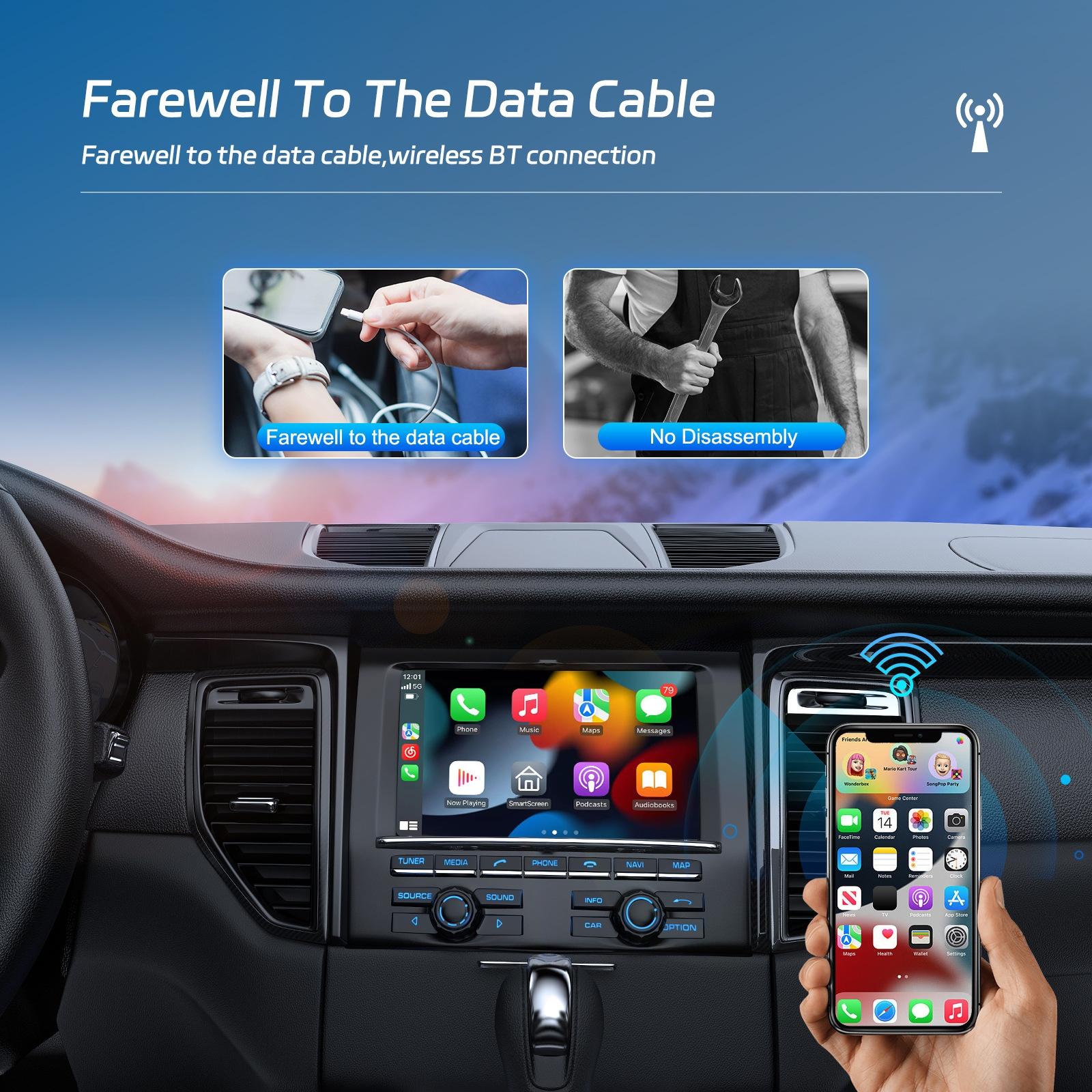 Wireless Carplay Box For Universal Cars 9