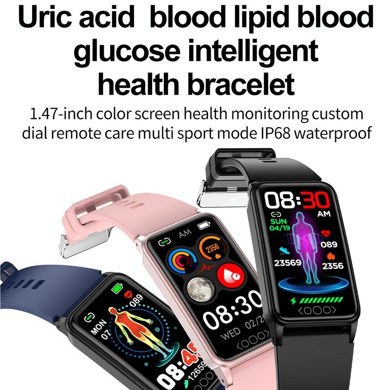 Uric Acid Blood Lipids And Heart Rate Tracker - Black 3