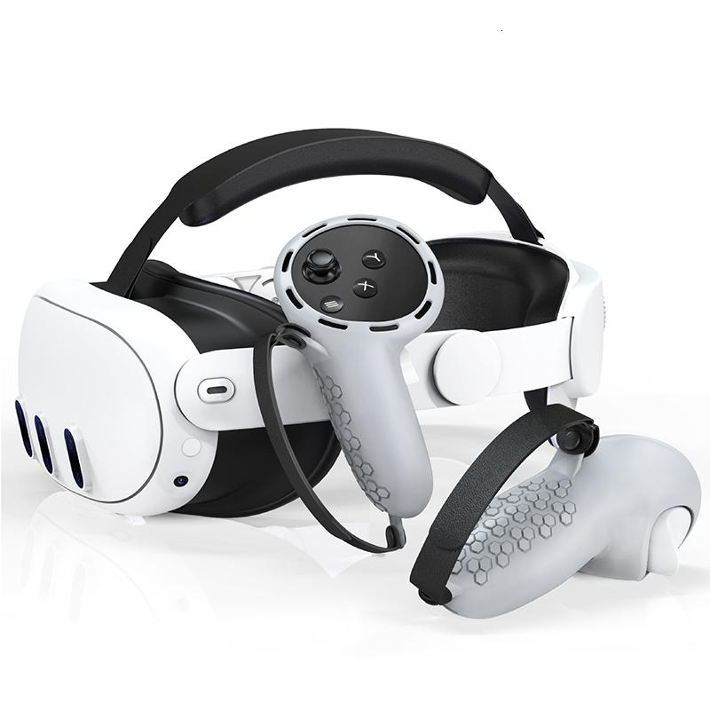 Non-slip Silicone Cover for Meta Quest 3 Vr Controllers - Black 6