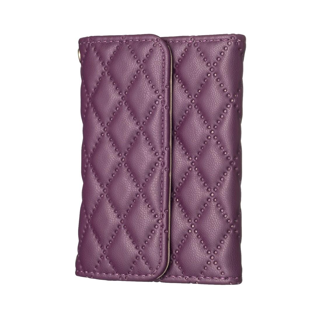 Horizontal Card Bag For Mobile Phones Sticker - Dark Purple