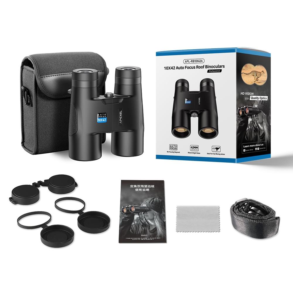 Autofocus 10x42 Binoculars - Fixed Focus Black 3