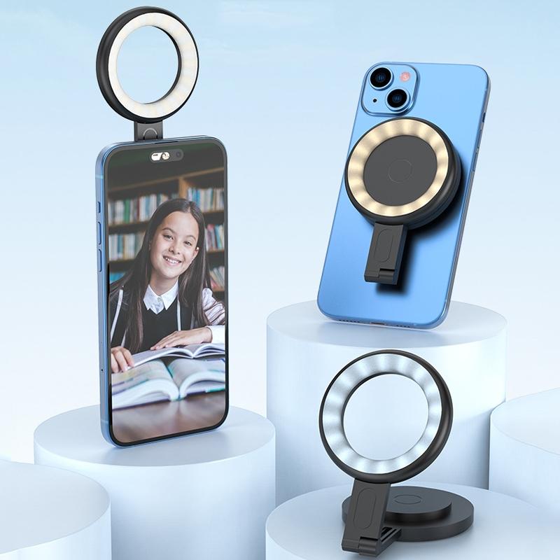 Portable Magnetic Cell Phone Fill Light - White 3
