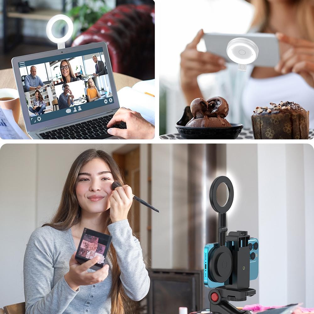 Portable Magnetic Cell Phone Fill Light - White 7