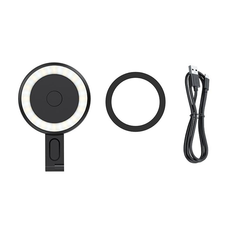 Portable Magnetic Cell Phone Fill Light - White 9