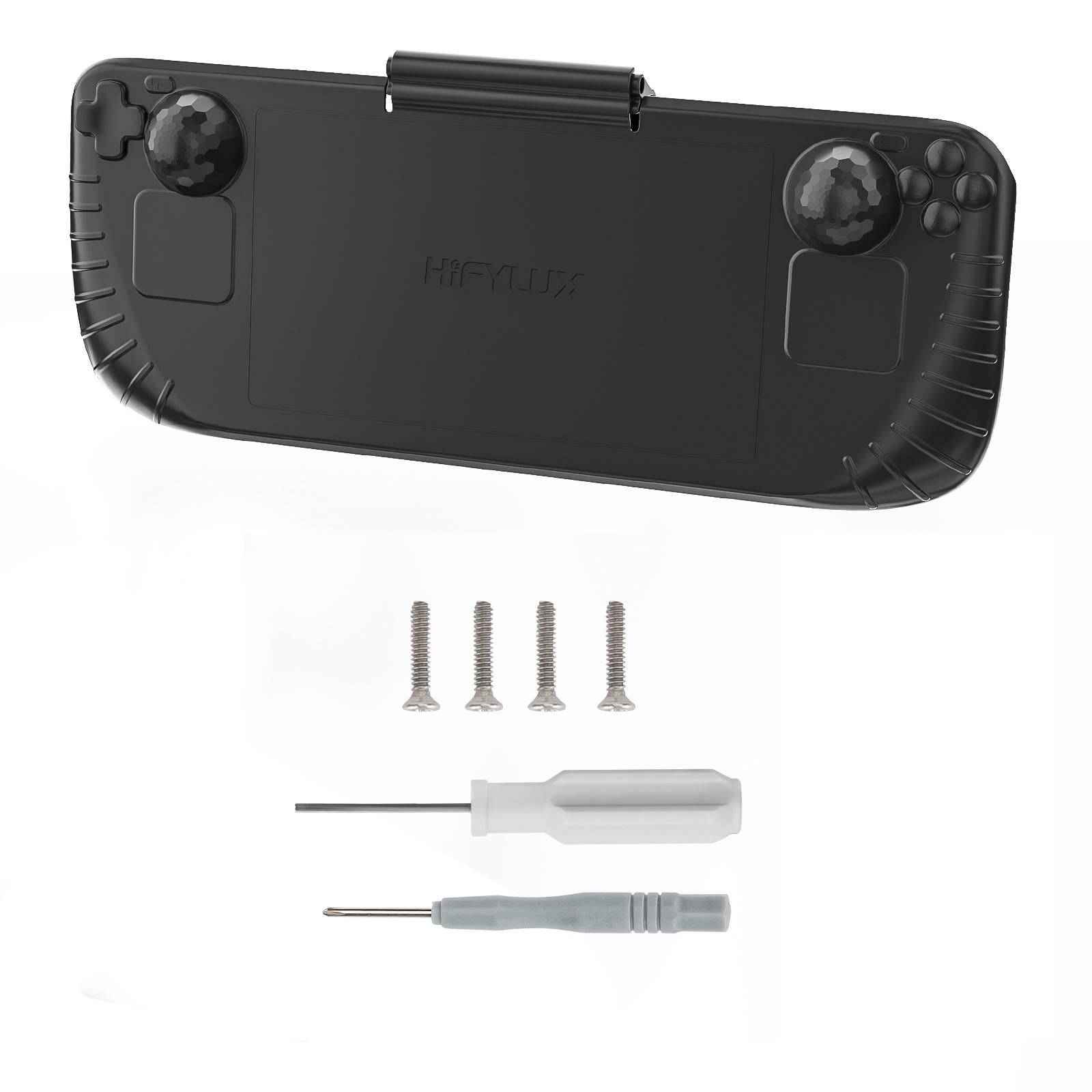3-in-1 Gaming Console Protector with Sun Hood and Kickstand 3