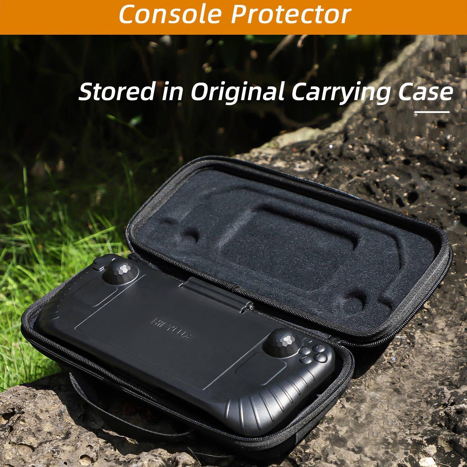 3-in-1 Gaming Console Protector with Sun Hood and Kickstand 5