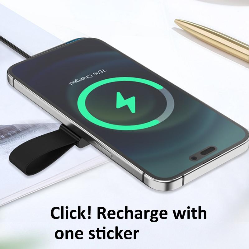 3 In 1 Magnetic Wireless Charger With Phone Ring Black 9