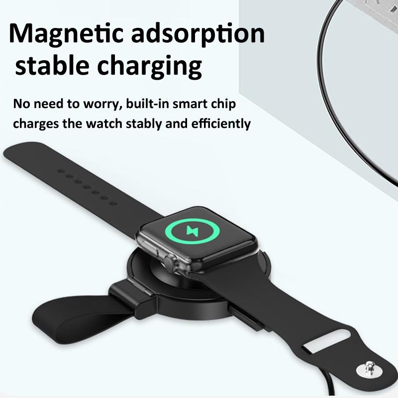 3 In 1 Magnetic Wireless Charger With Phone Ring Black 10