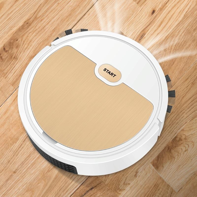 3-in-1 Intelligent Usb Home Sweeping Machine - Fast Charging - Black 6
