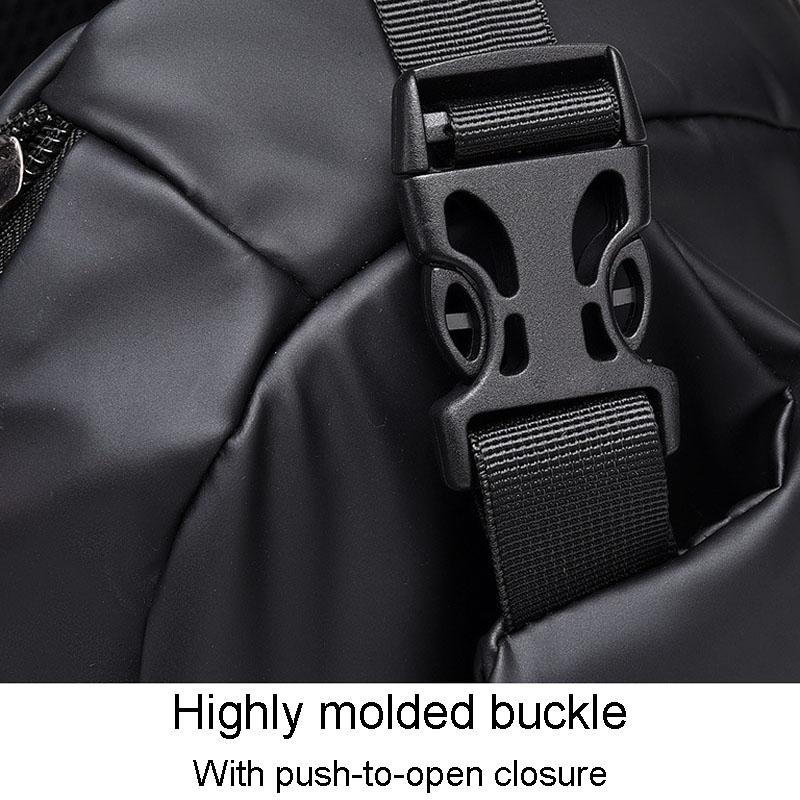 Versatile Crossbody Chest Bag For Casual Or Sports Use - Black 14