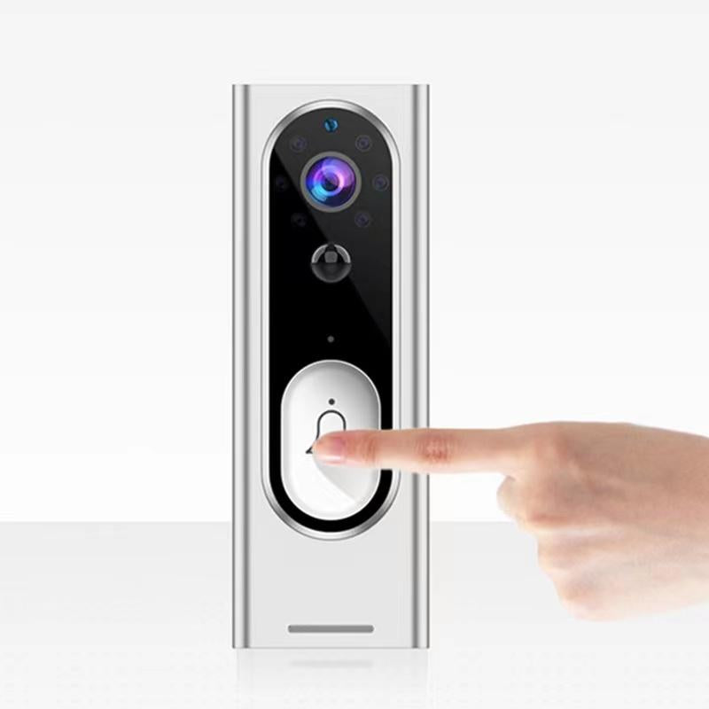 Smart Wireless Video Doorbell With Night Vision & Motion Detection - Black 3