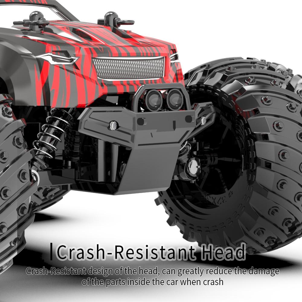 Off-road 2.4g Rc Electric Climbing Vehicle - Black Red 4