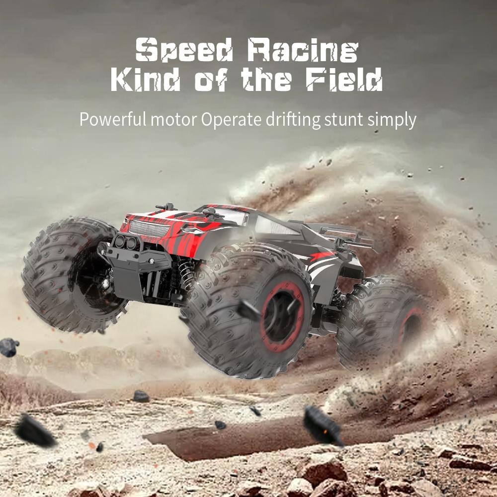 Off-road 2.4g Rc Electric Climbing Vehicle - Black Red 8
