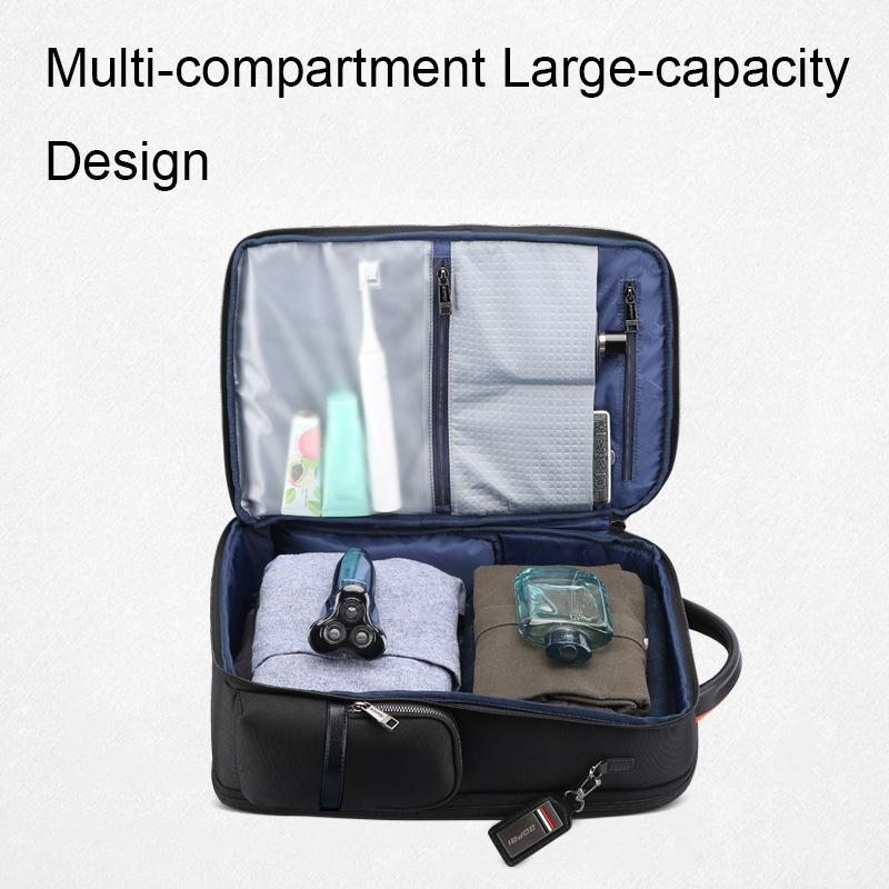 Black Multifunctional Anti-theft Laptop Backpack with Usb Charging Hole 4