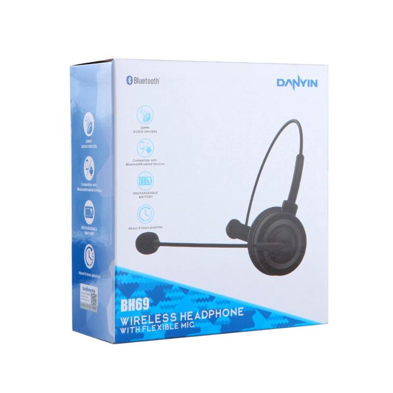 Unilateral Bluetooth Business Headset Black 7