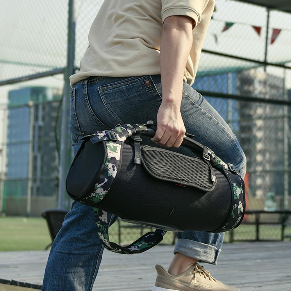 Jbl Boombox Bluetooth Speaker Storage Bag with Single-shoulder Strap and Phone Pocket - Camouflage 6
