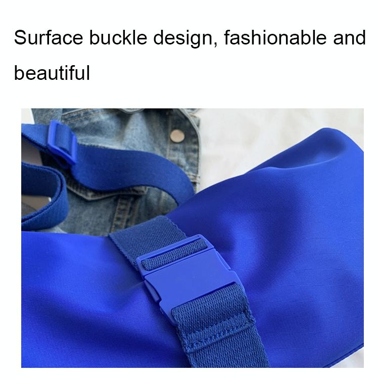 Travel & Fitness Crossbody Bag - Waterproof Nylon - Blue 5