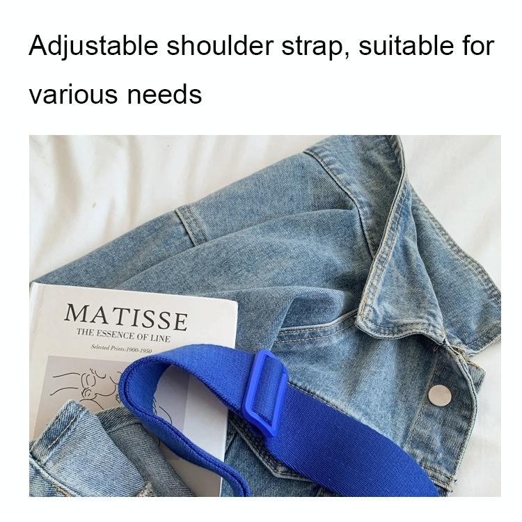 Travel & Fitness Crossbody Bag - Waterproof Nylon - Blue 6